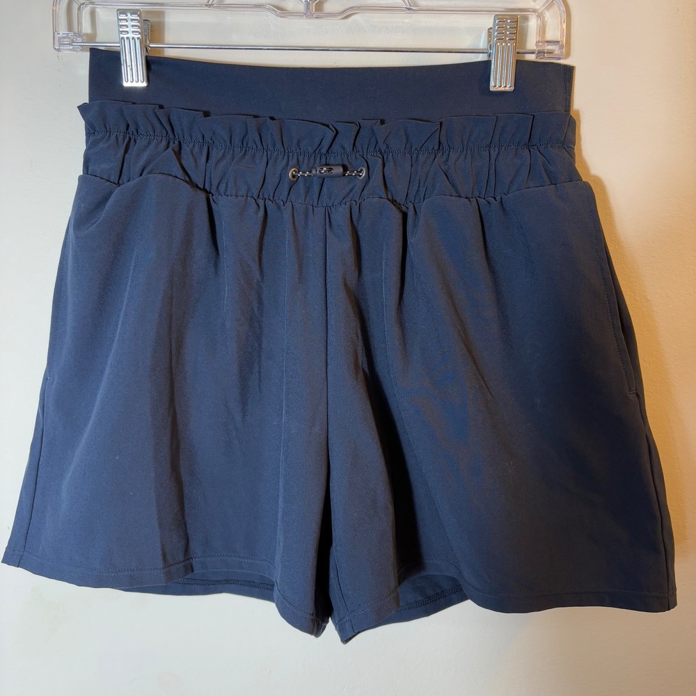Zella Navy Activewear Athletic Running Gym Workout Shorts‎ Size Medium